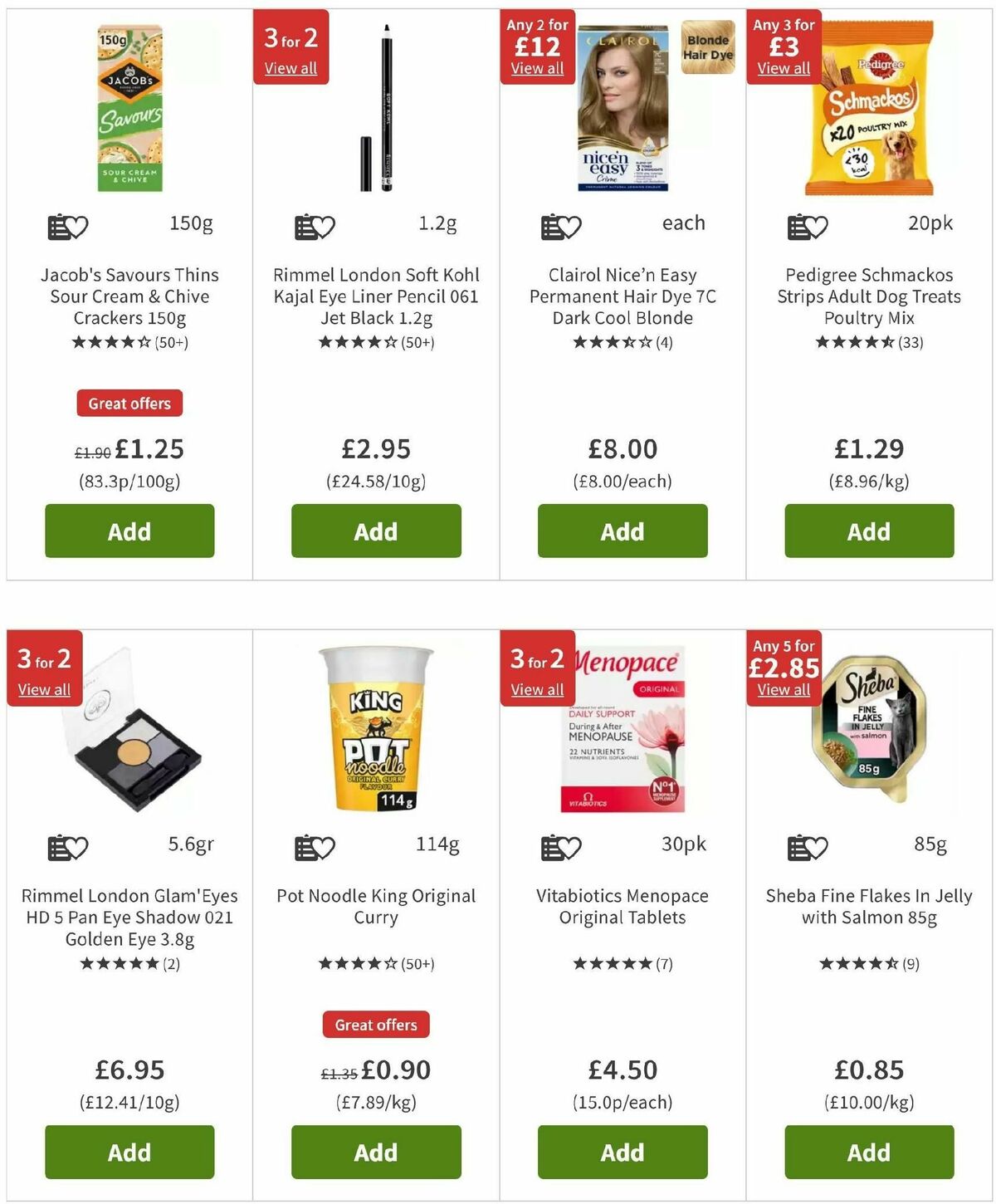 ASDA Offers from 25 October