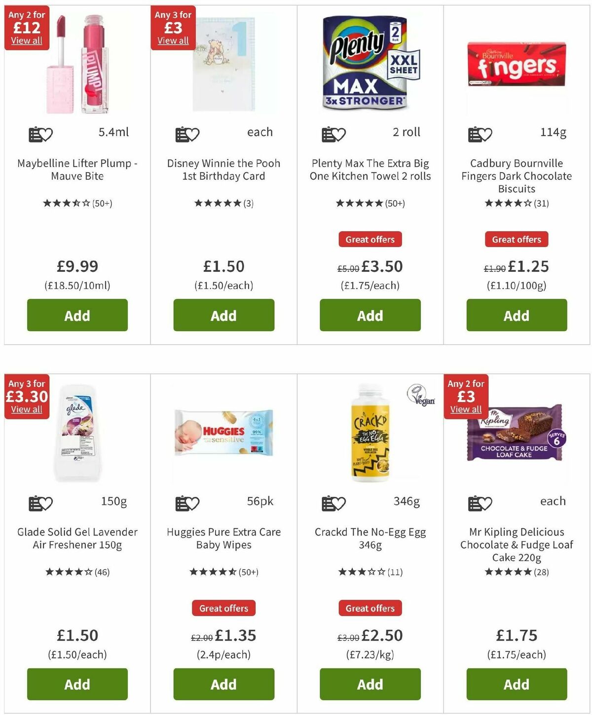 ASDA Offers from 25 October