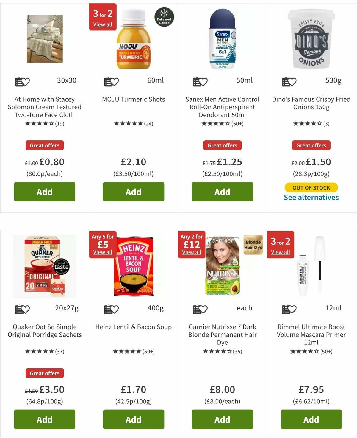 ASDA Offers from 25 October