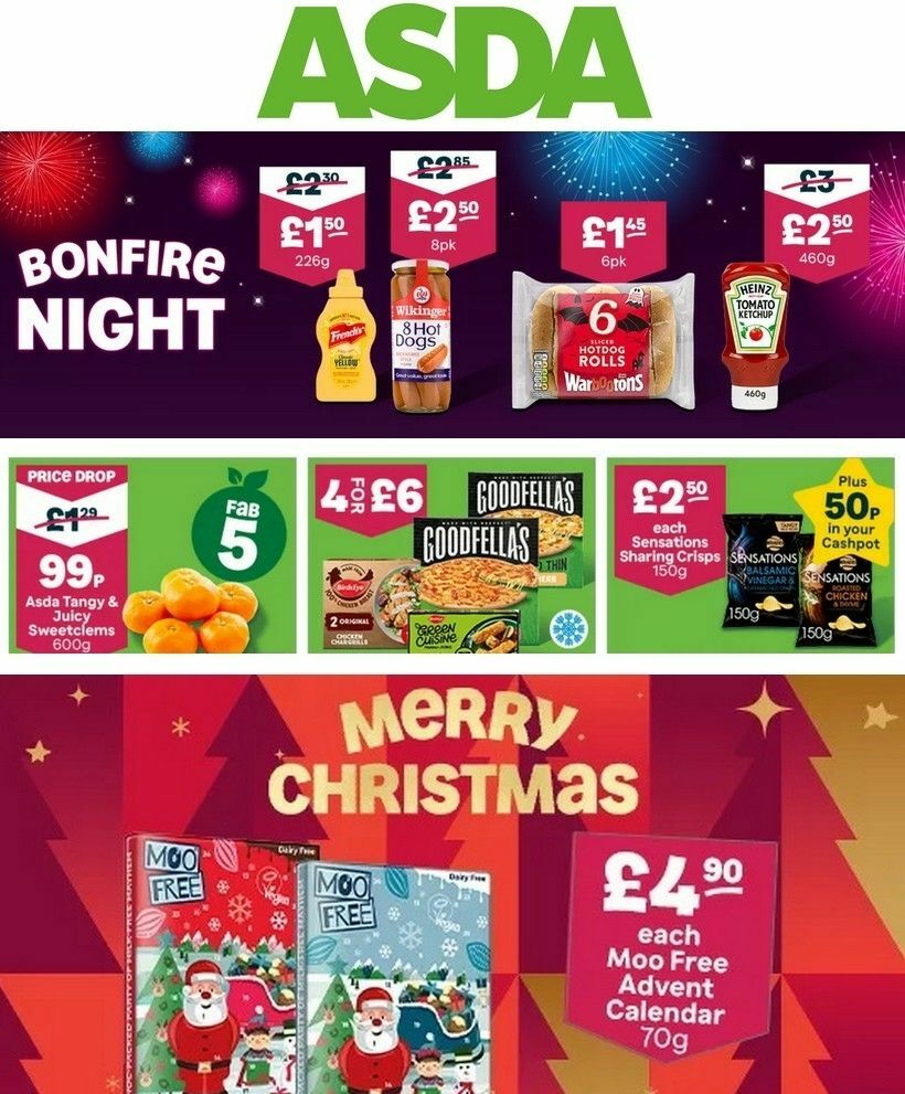 ASDA Offers from 1 November