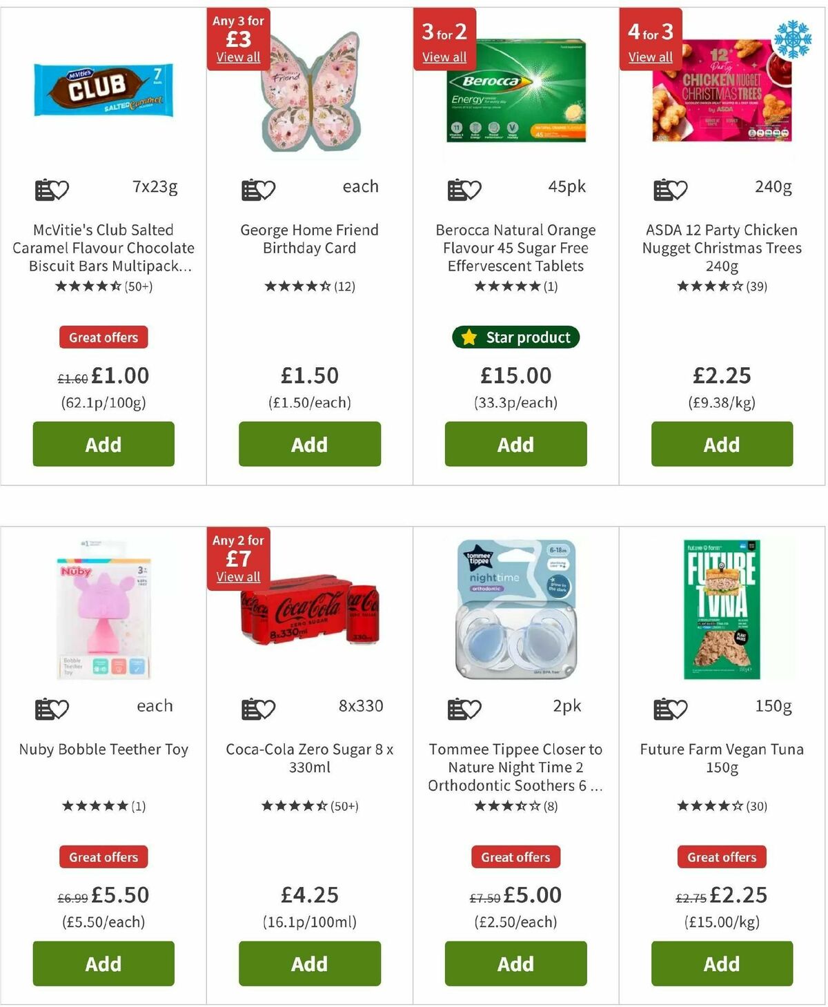 ASDA Offers from 1 November