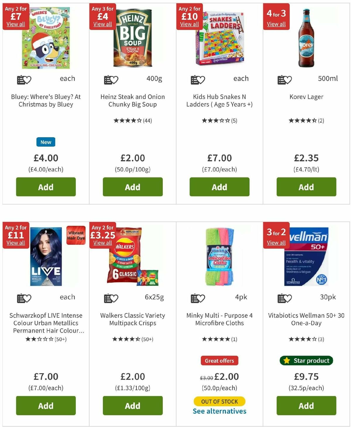 ASDA Offers from 1 November