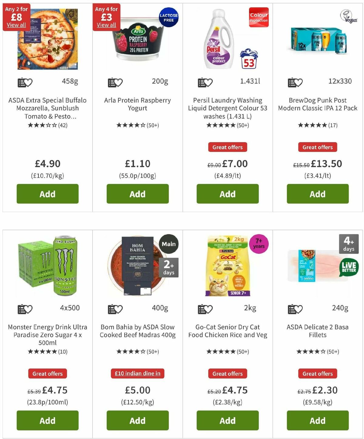 ASDA Offers from 1 November