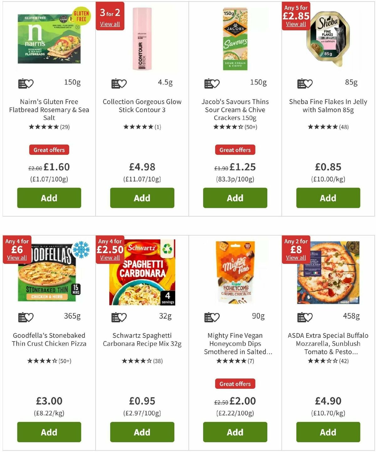 ASDA Offers from 1 November