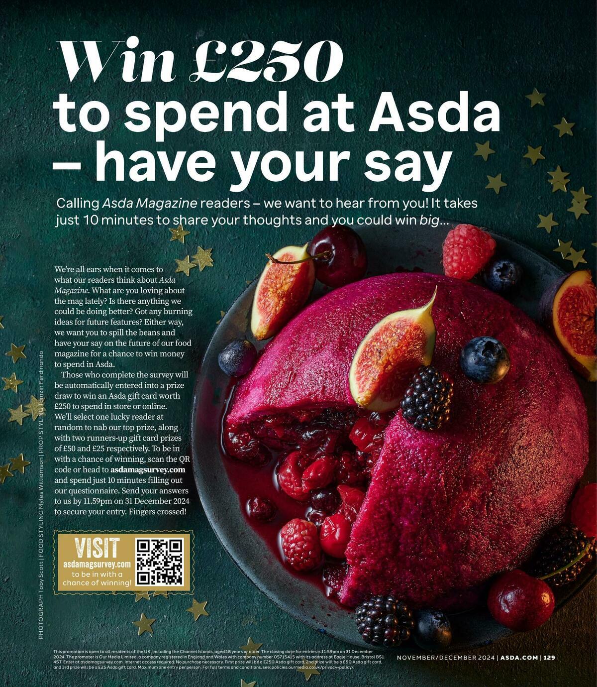 ASDA Magazine November/December Offers from 1 November