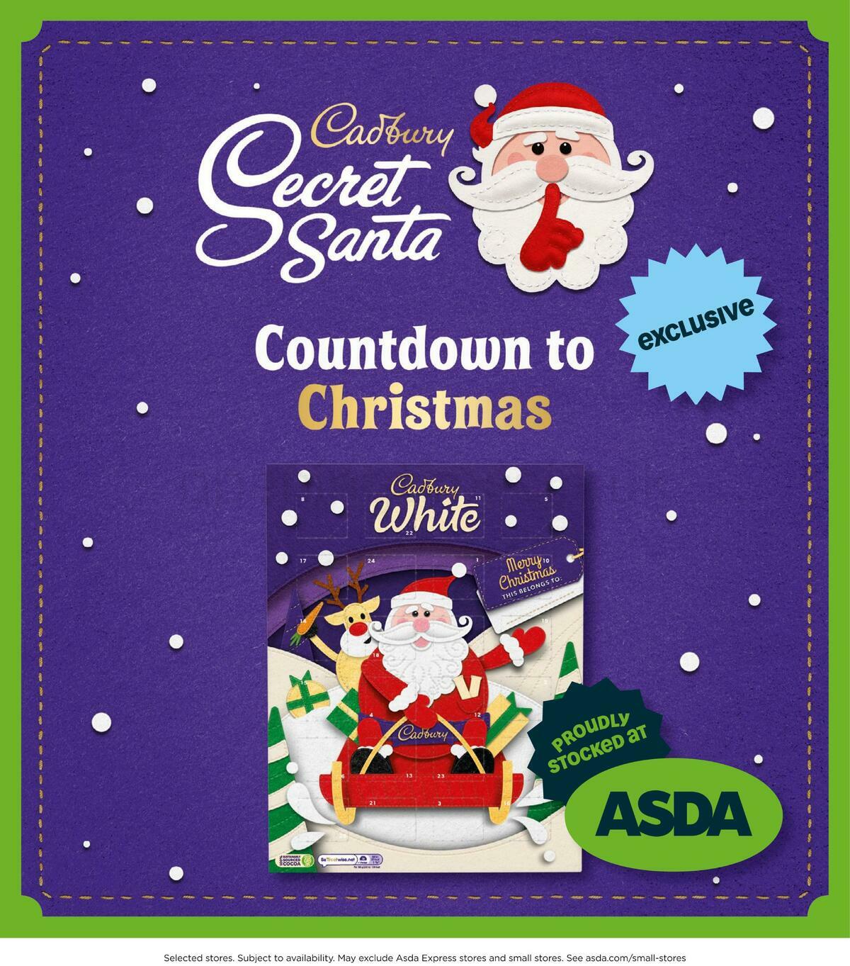 ASDA Magazine November/December Offers from 1 November