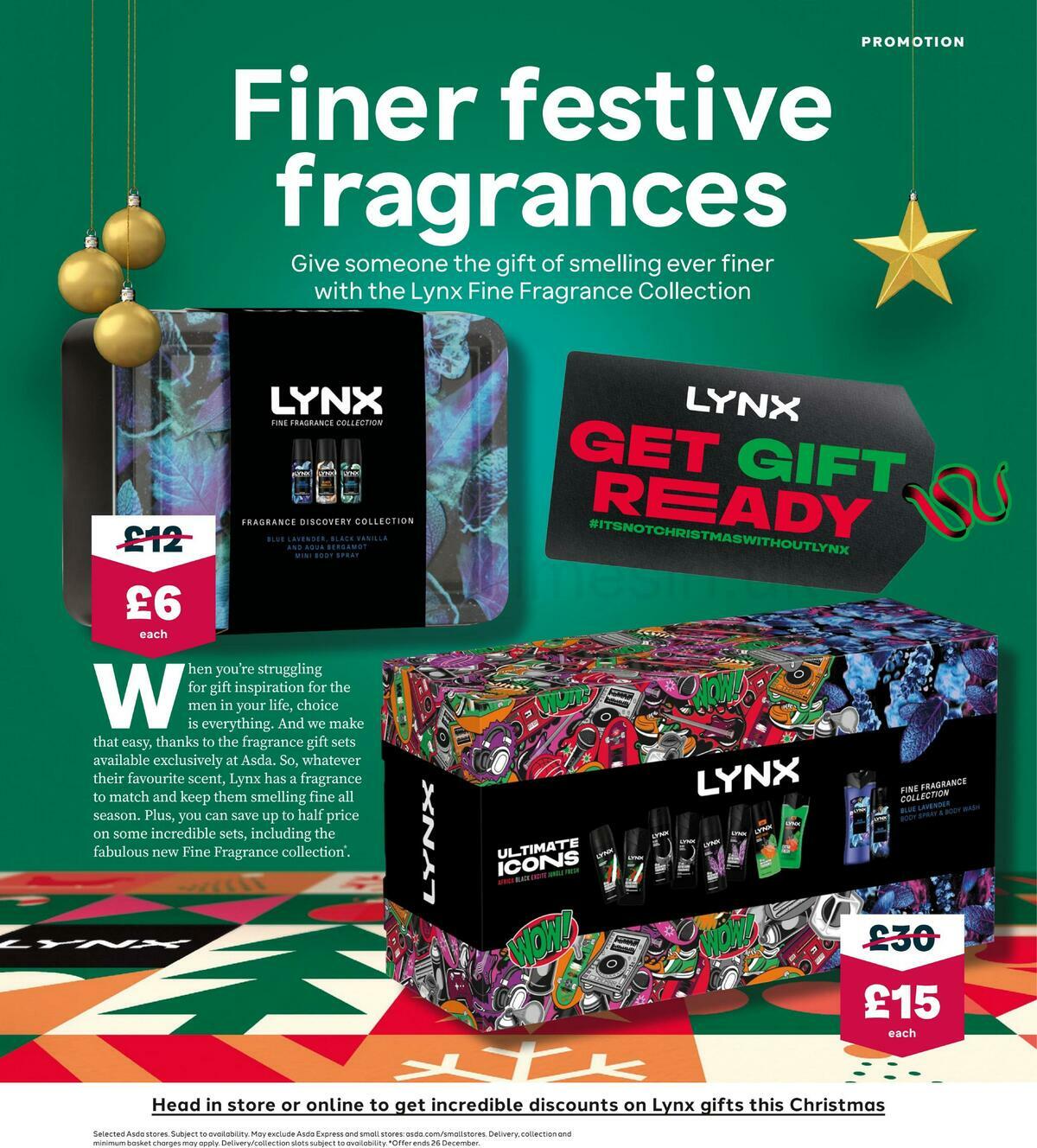 ASDA Magazine November/December Offers from 1 November