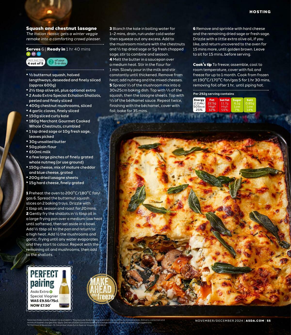 ASDA Magazine November/December Offers from 1 November