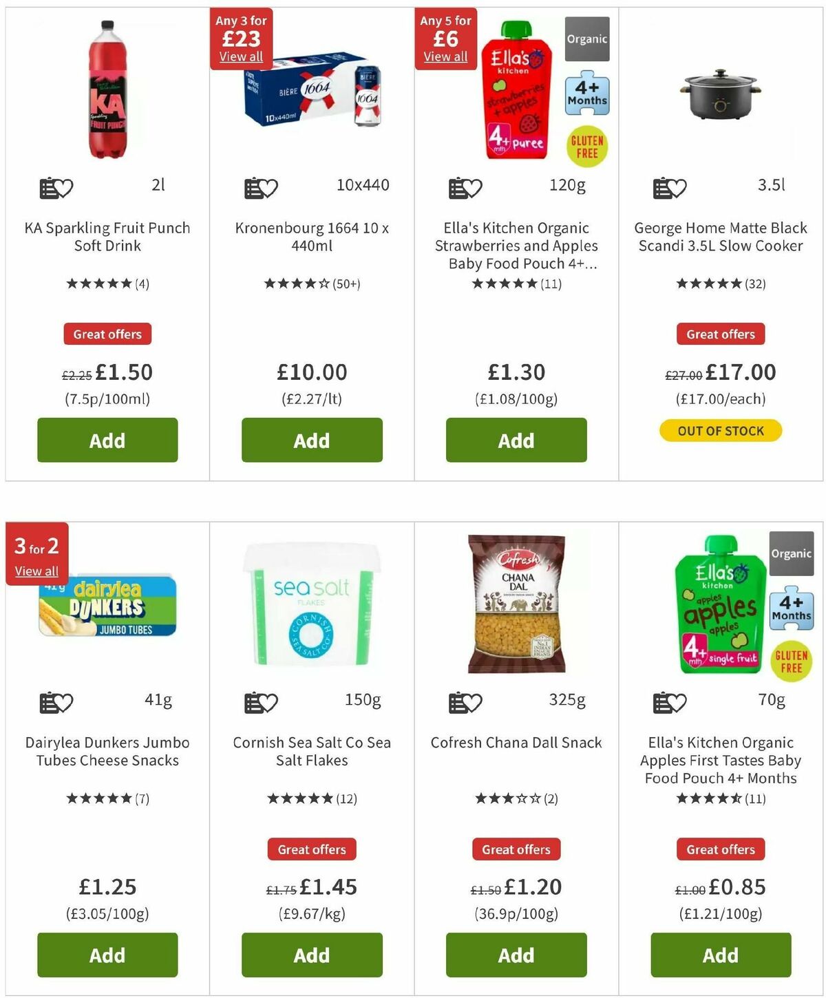 ASDA Offers from 8 November