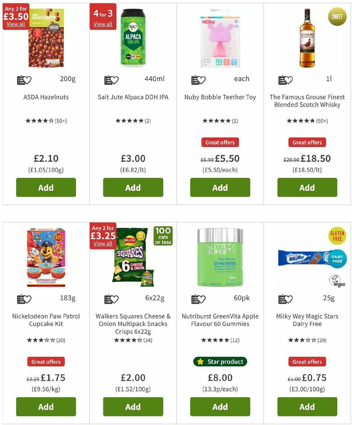 ASDA Offers from 15 November