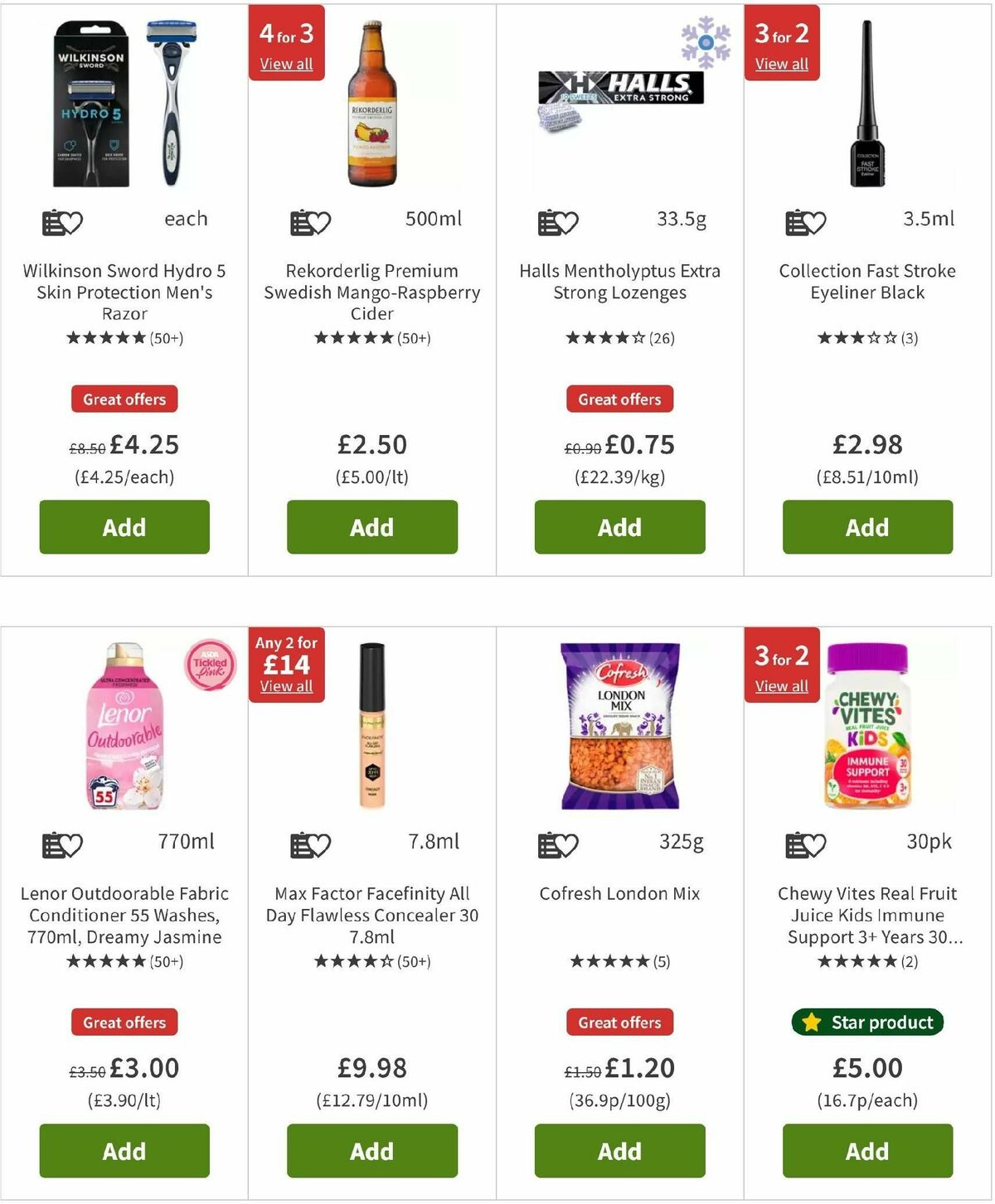 ASDA Offers from 15 November