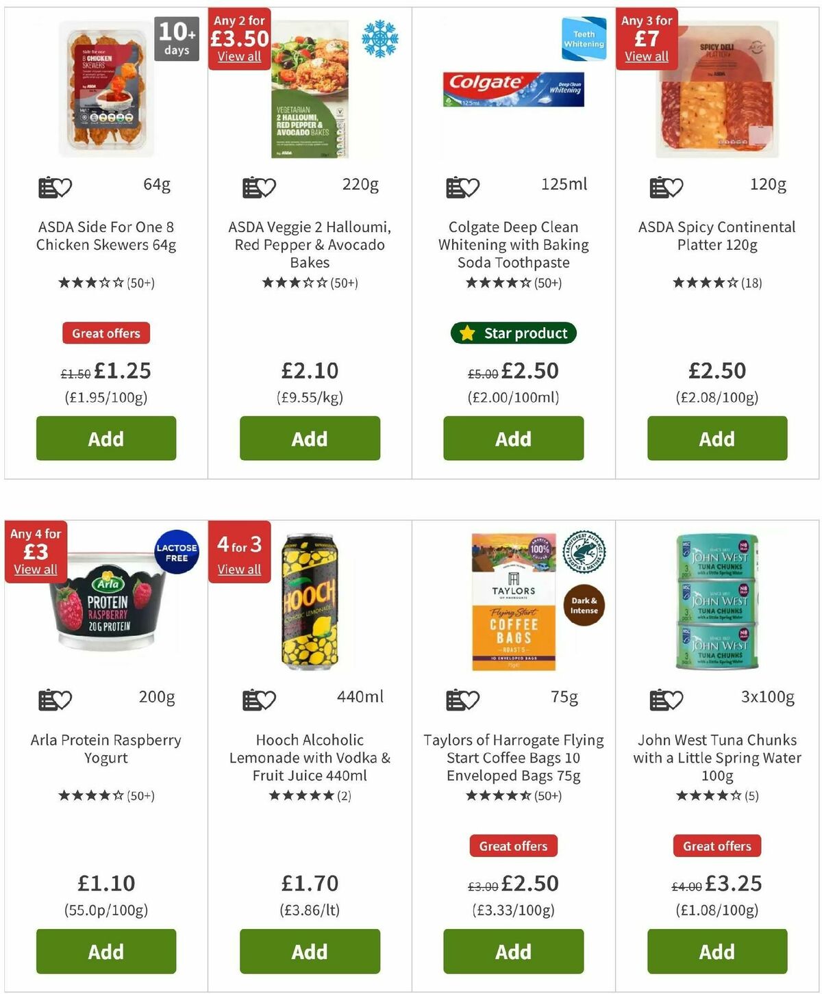 ASDA Offers from 15 November