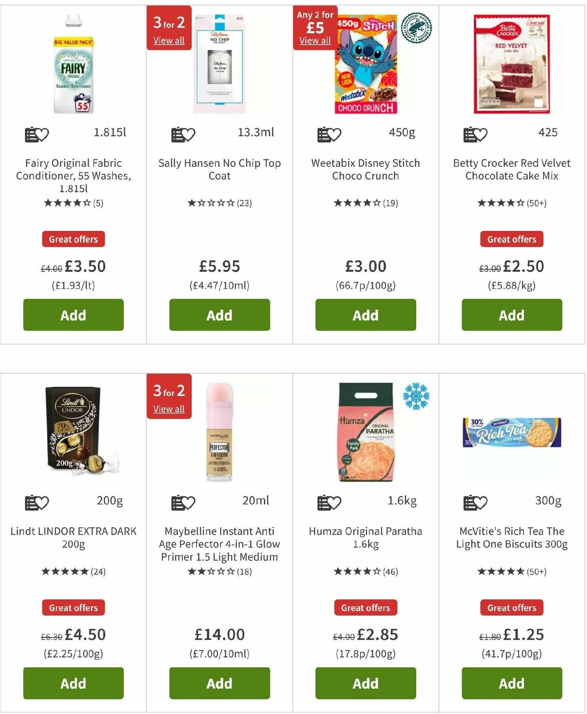 ASDA Offers from 15 November