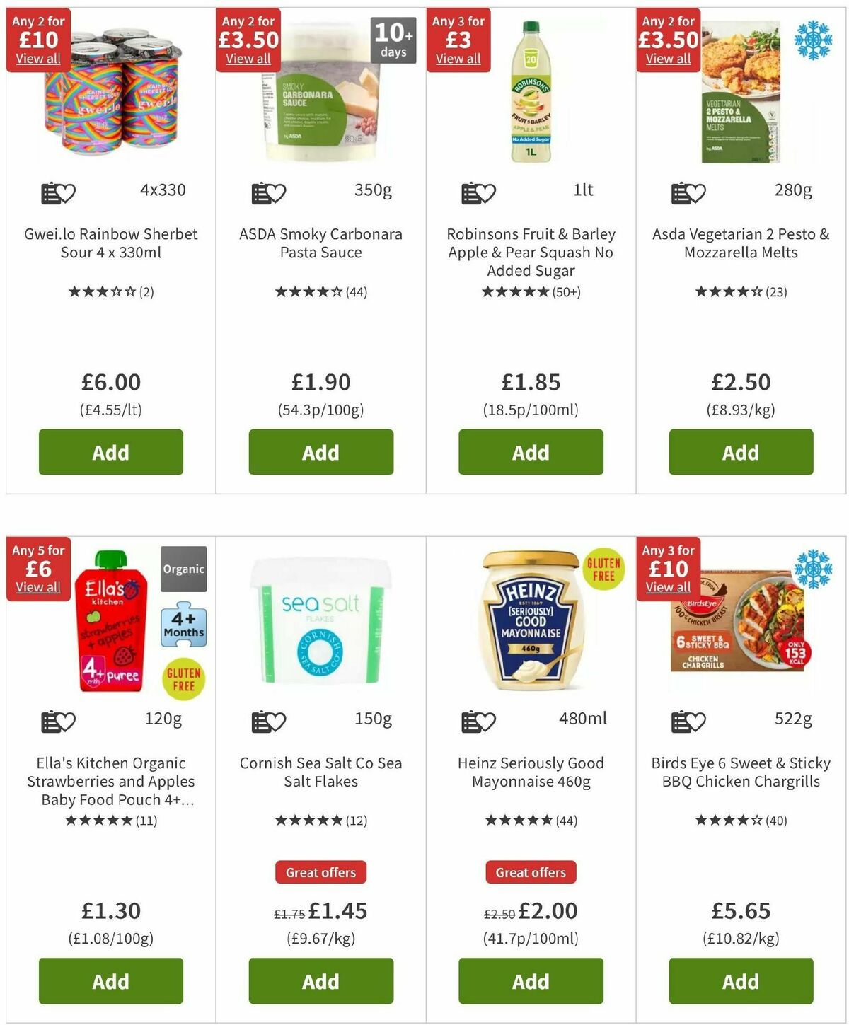 ASDA Offers from 15 November