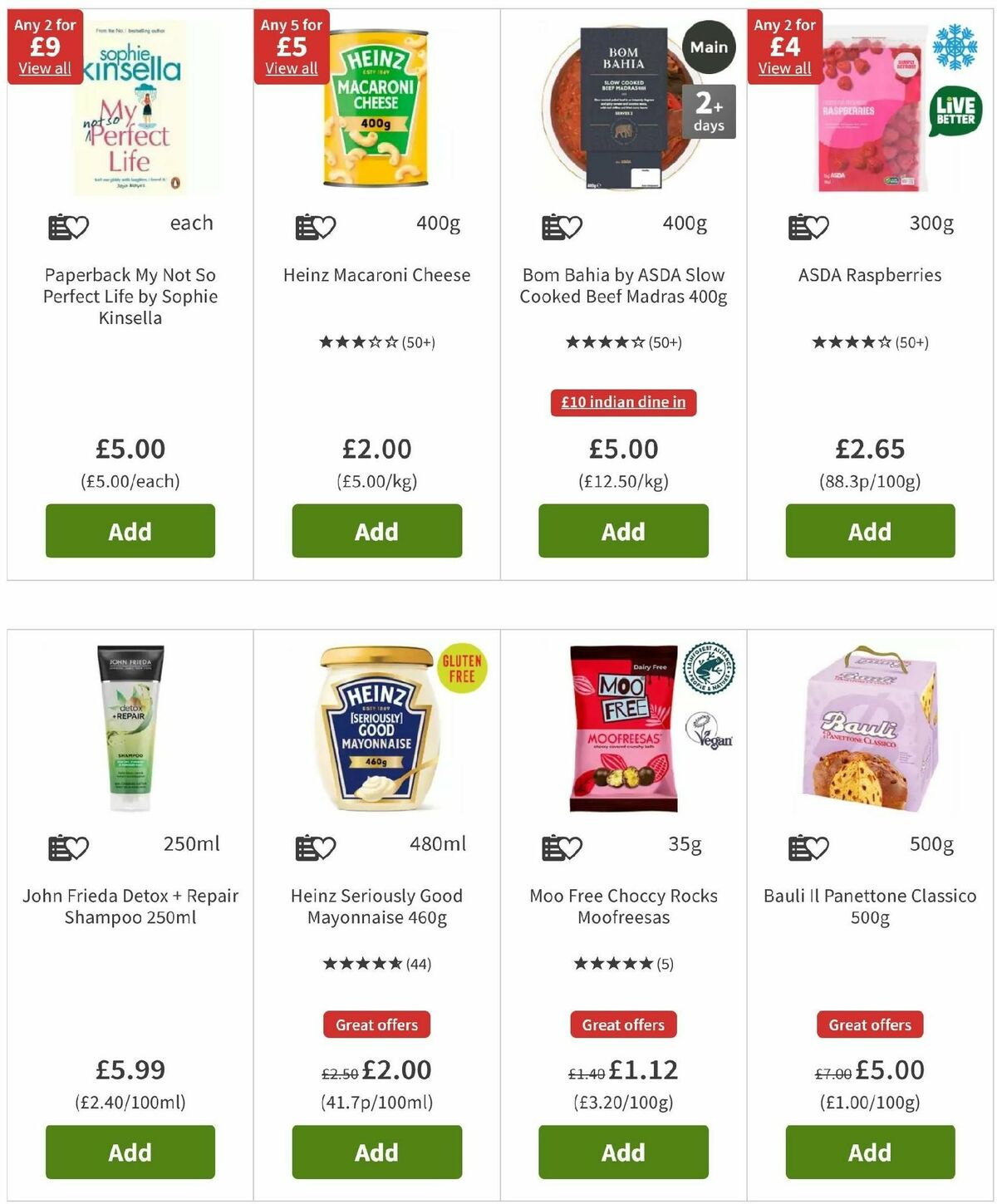 ASDA Offers from 29 November