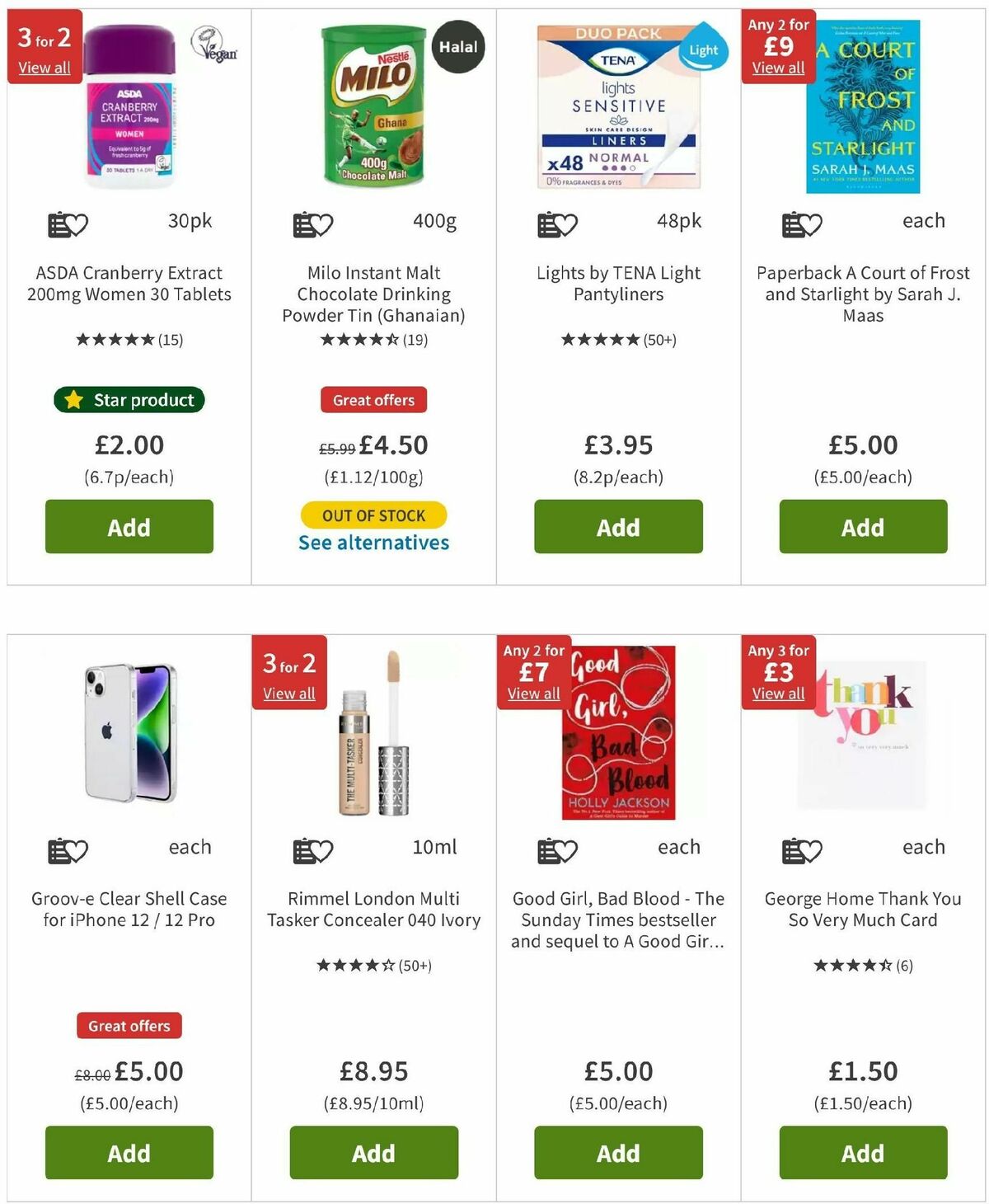 ASDA Offers from 29 November