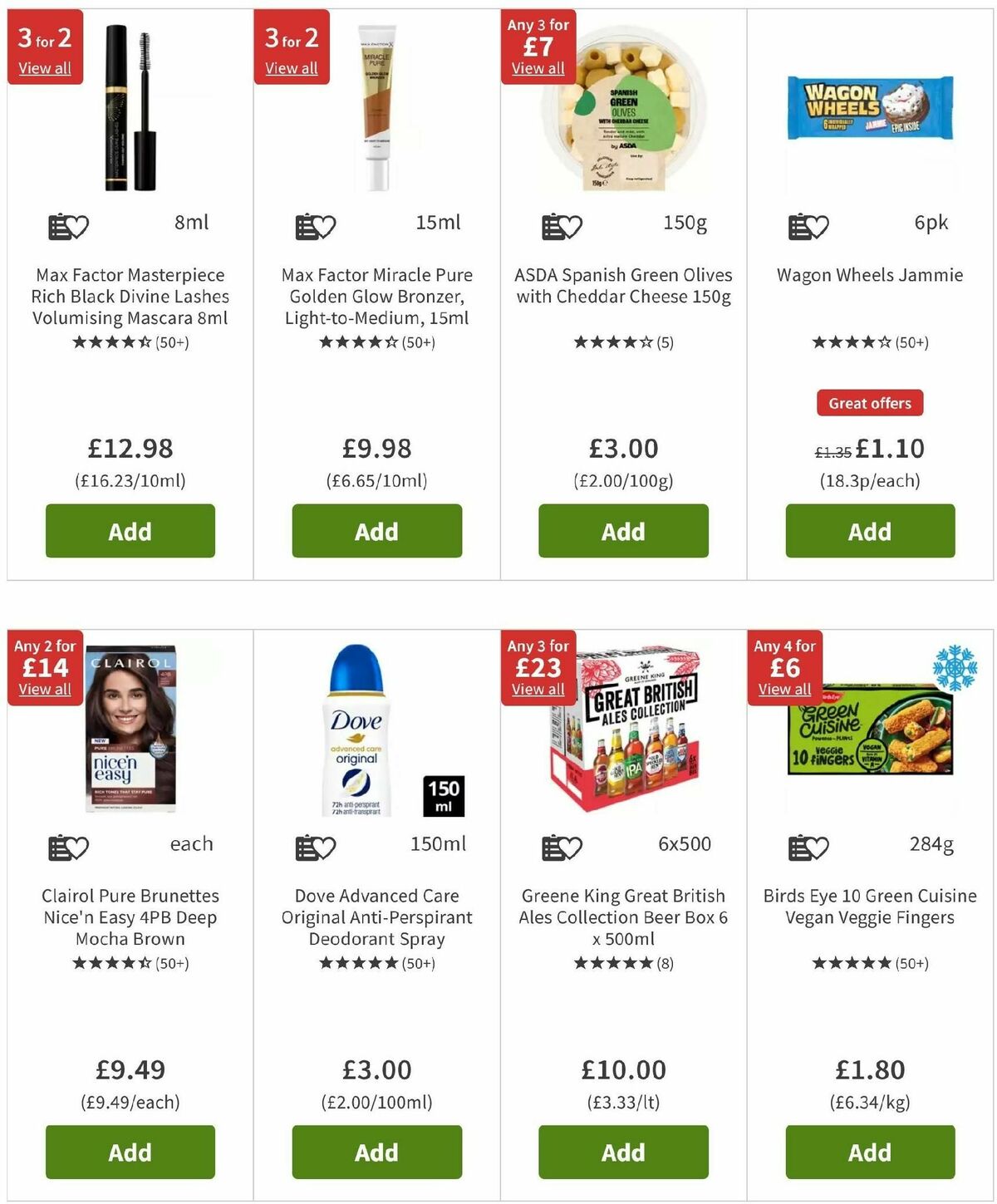 ASDA Offers from 29 November