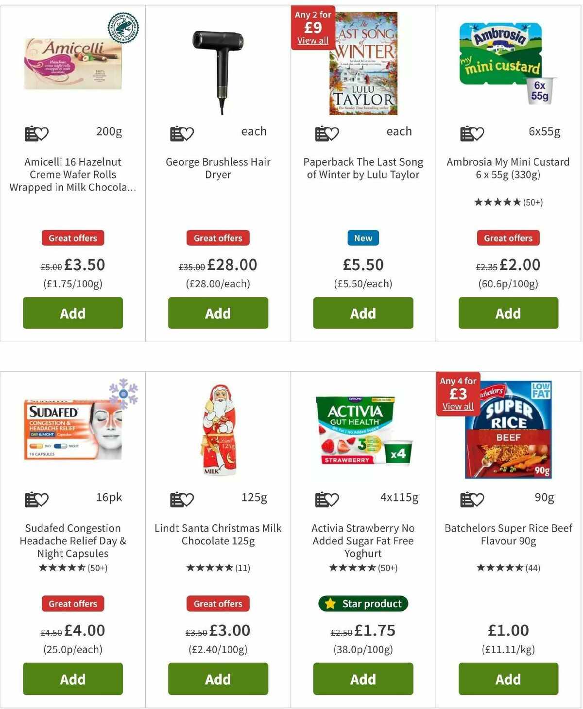 ASDA Offers from 29 November