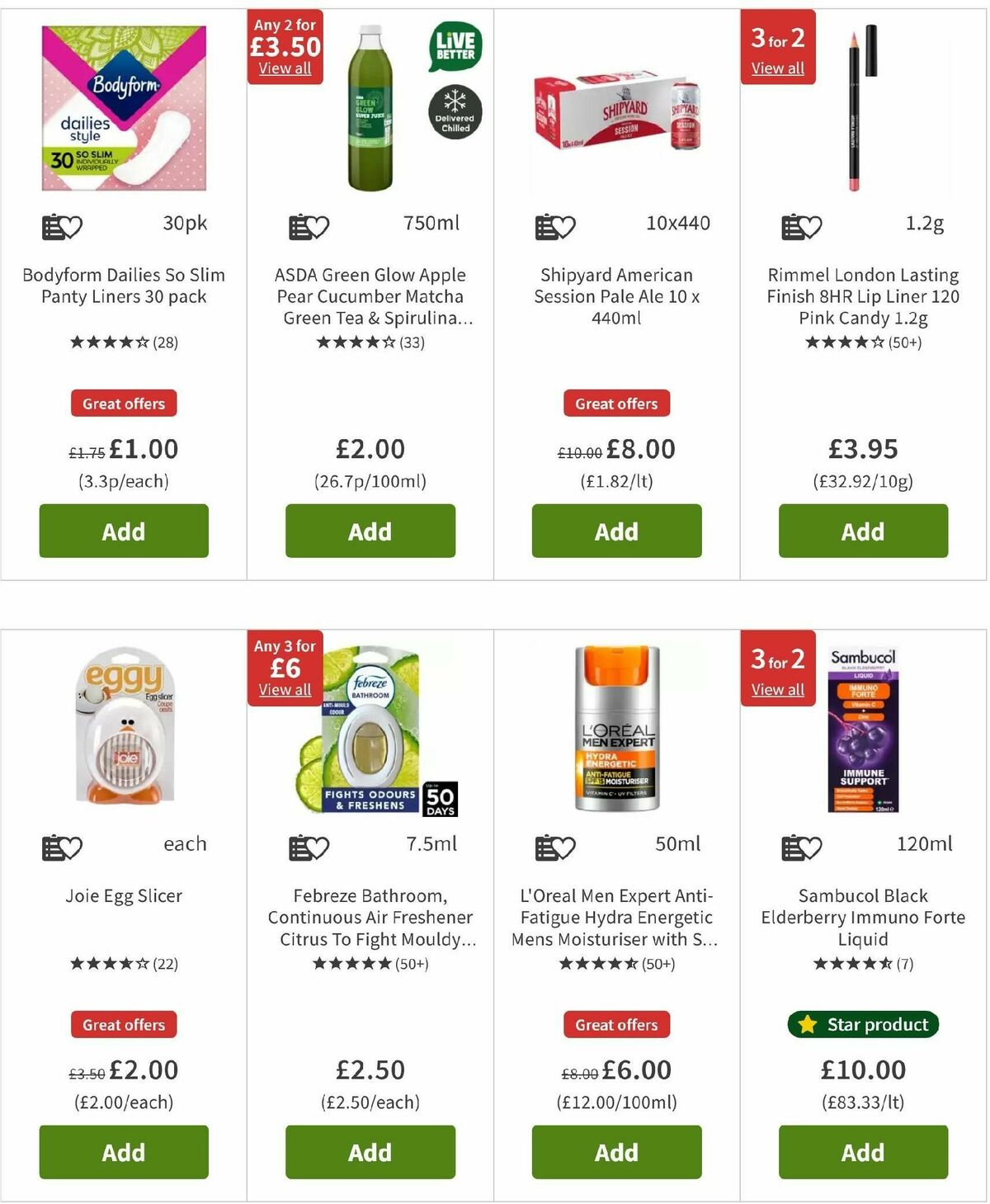 ASDA Offers from 20 December