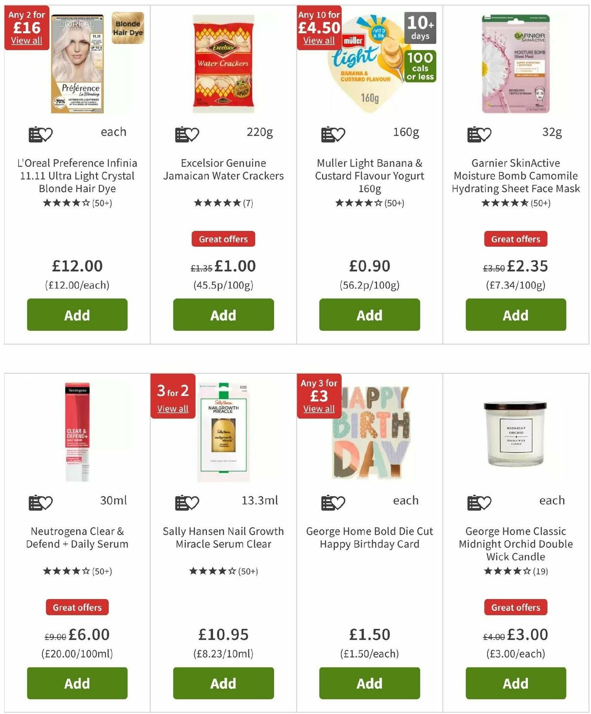 ASDA Offers from 20 December