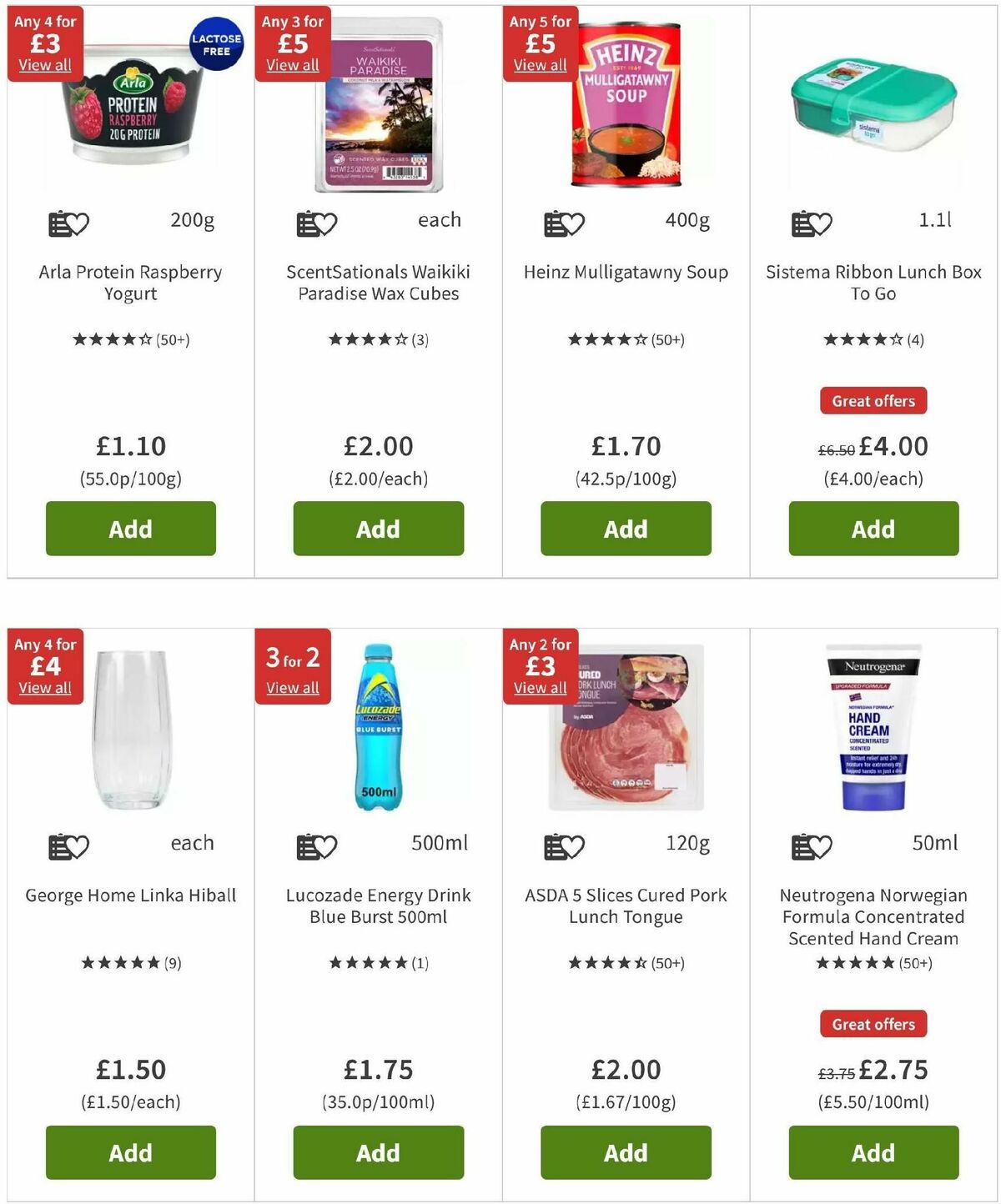 ASDA Offers from 20 December