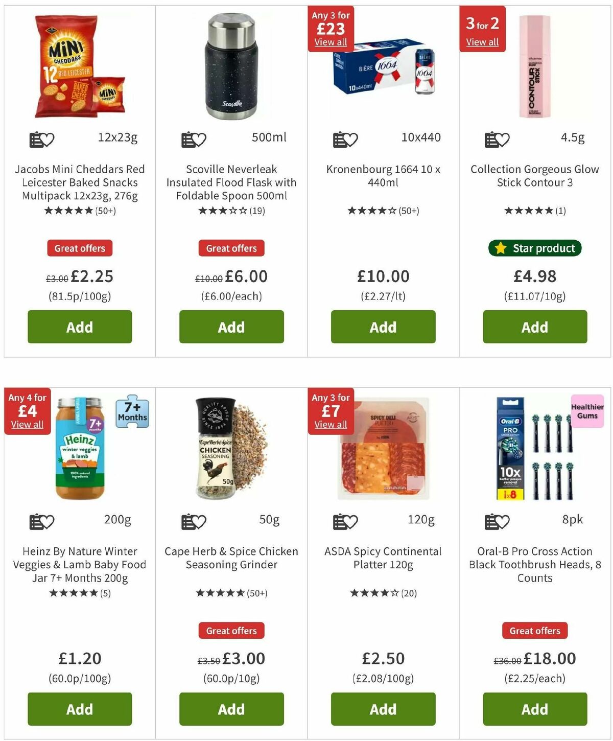 ASDA Offers from 20 December