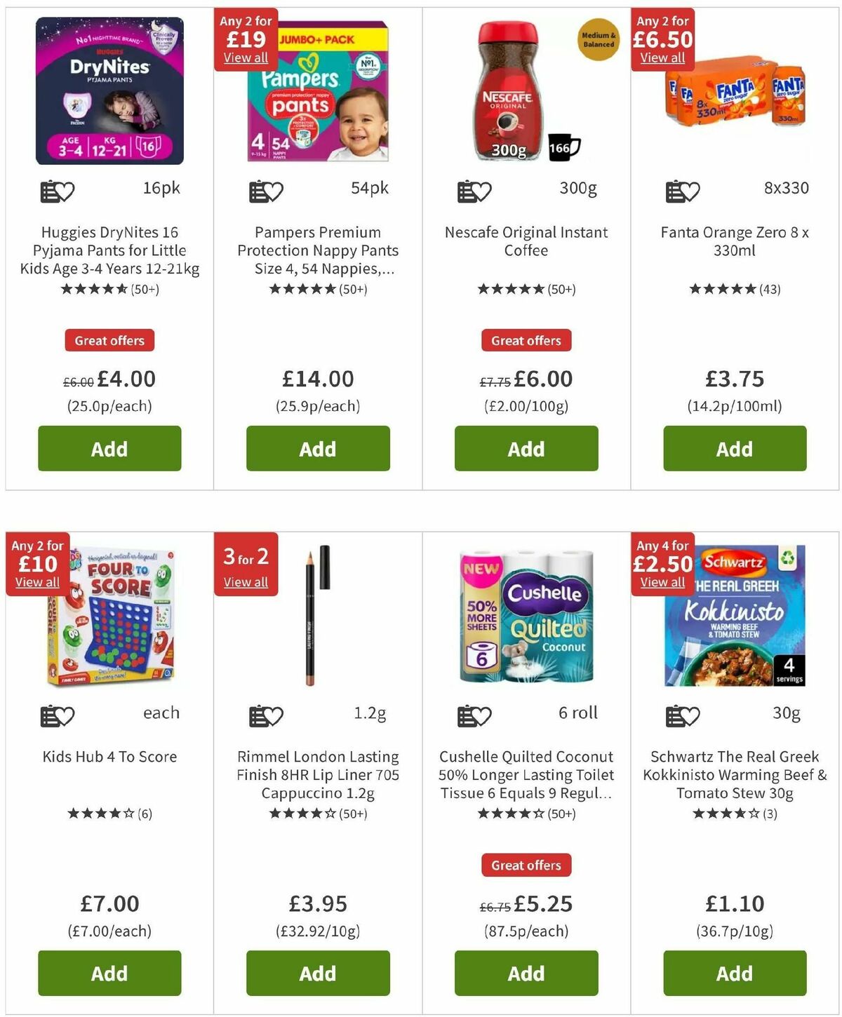 ASDA Offers from 20 December