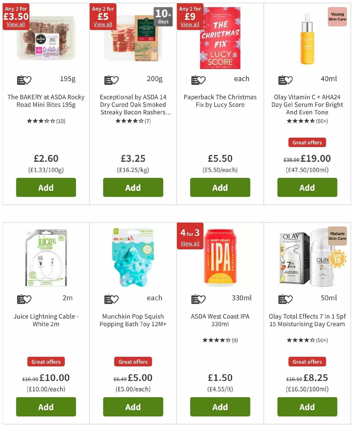 ASDA Offers from 20 December