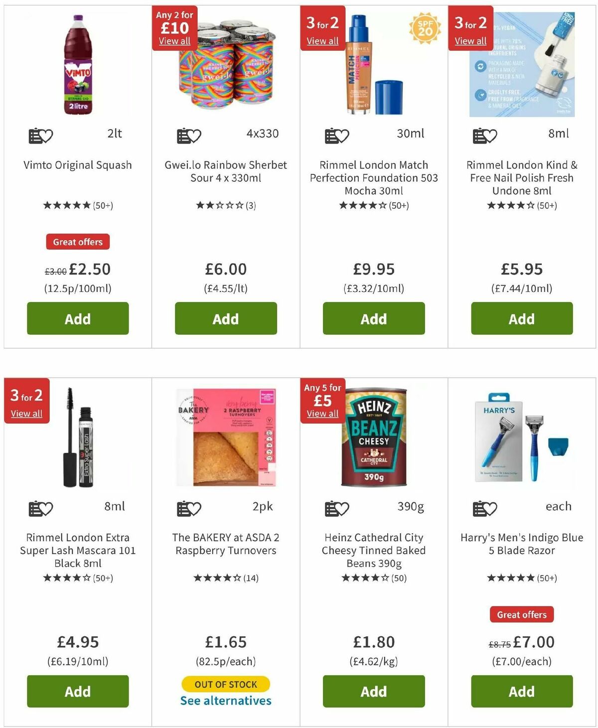 ASDA Offers from 20 December