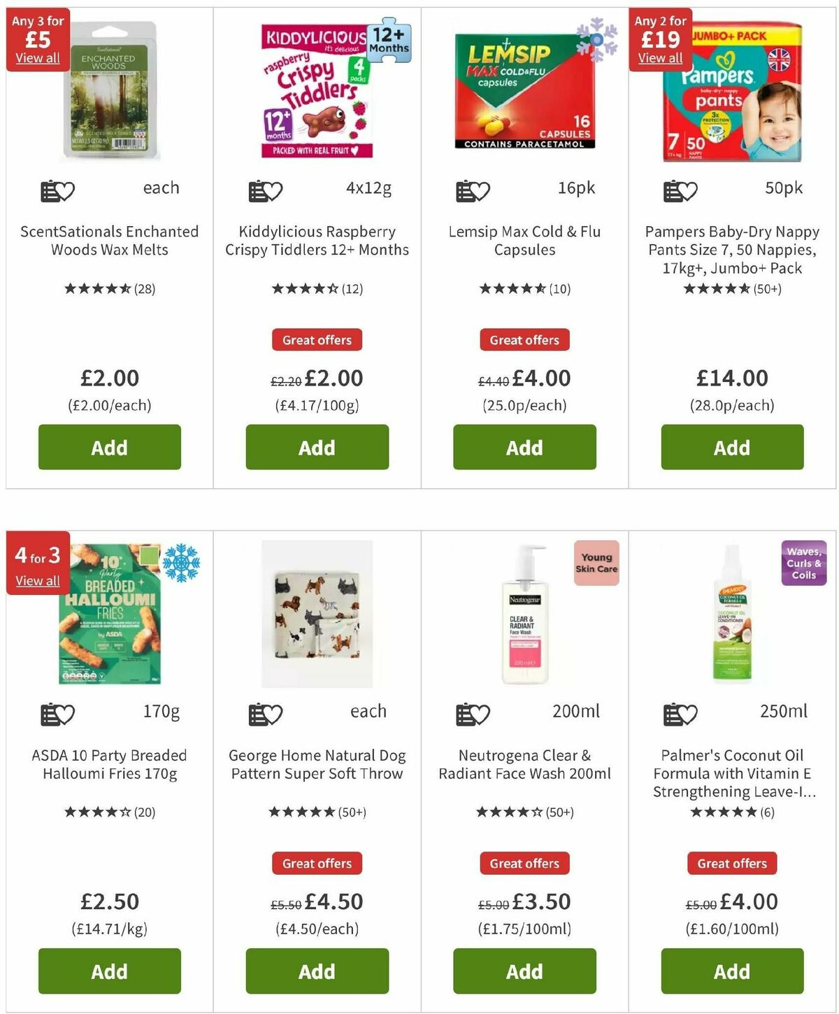 ASDA Offers from 20 December