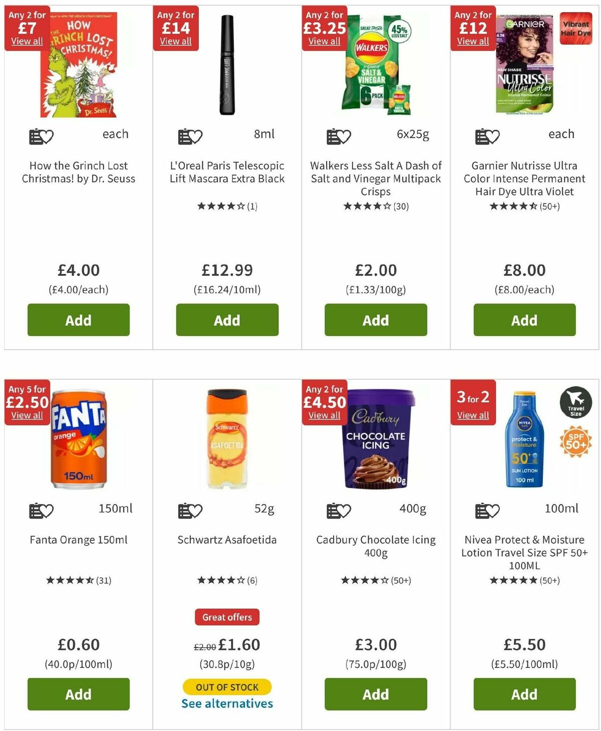 ASDA Offers from 20 December