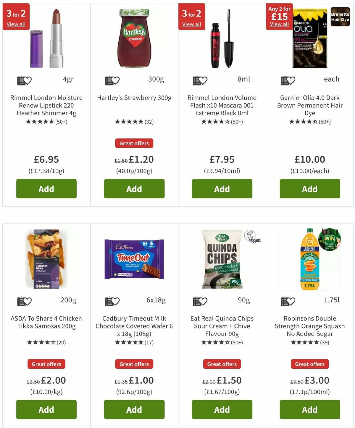 ASDA Offers from 20 December