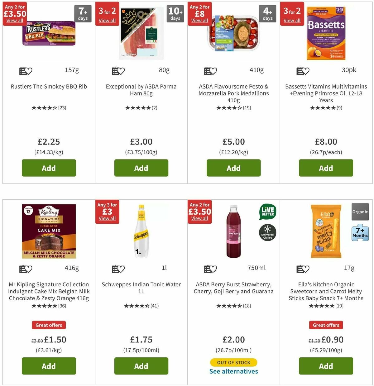 ASDA Offers from 29 December