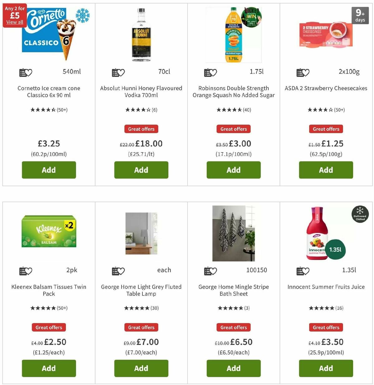 ASDA Offers from 29 December