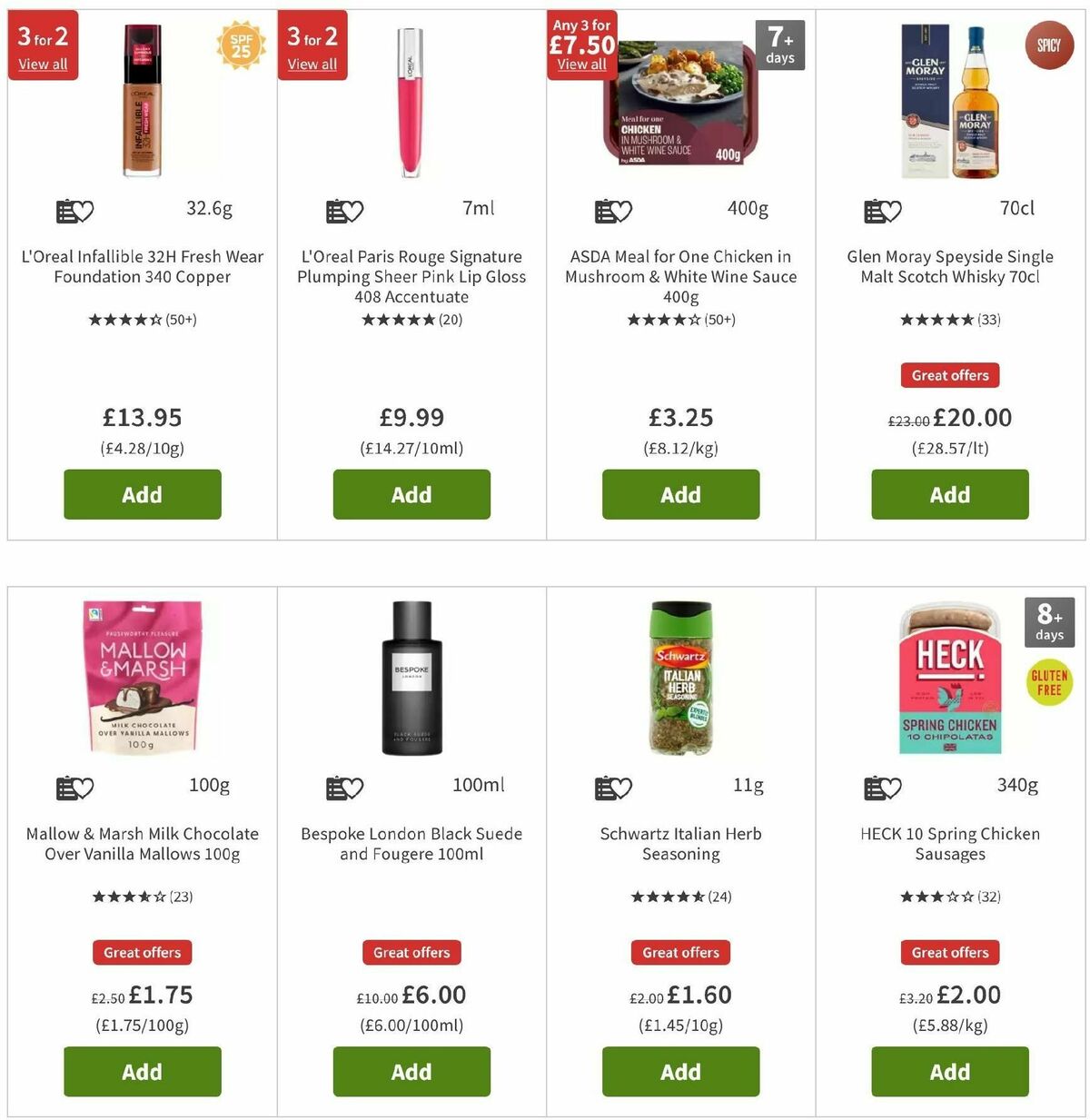 ASDA Offers from 29 December