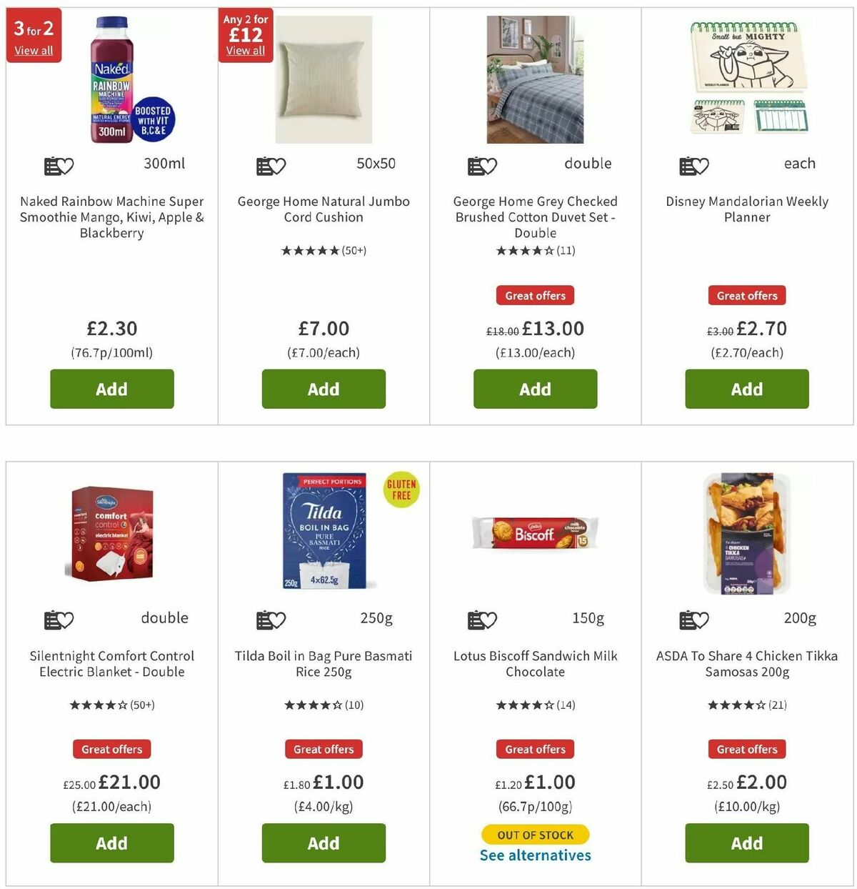 ASDA Offers from 29 December