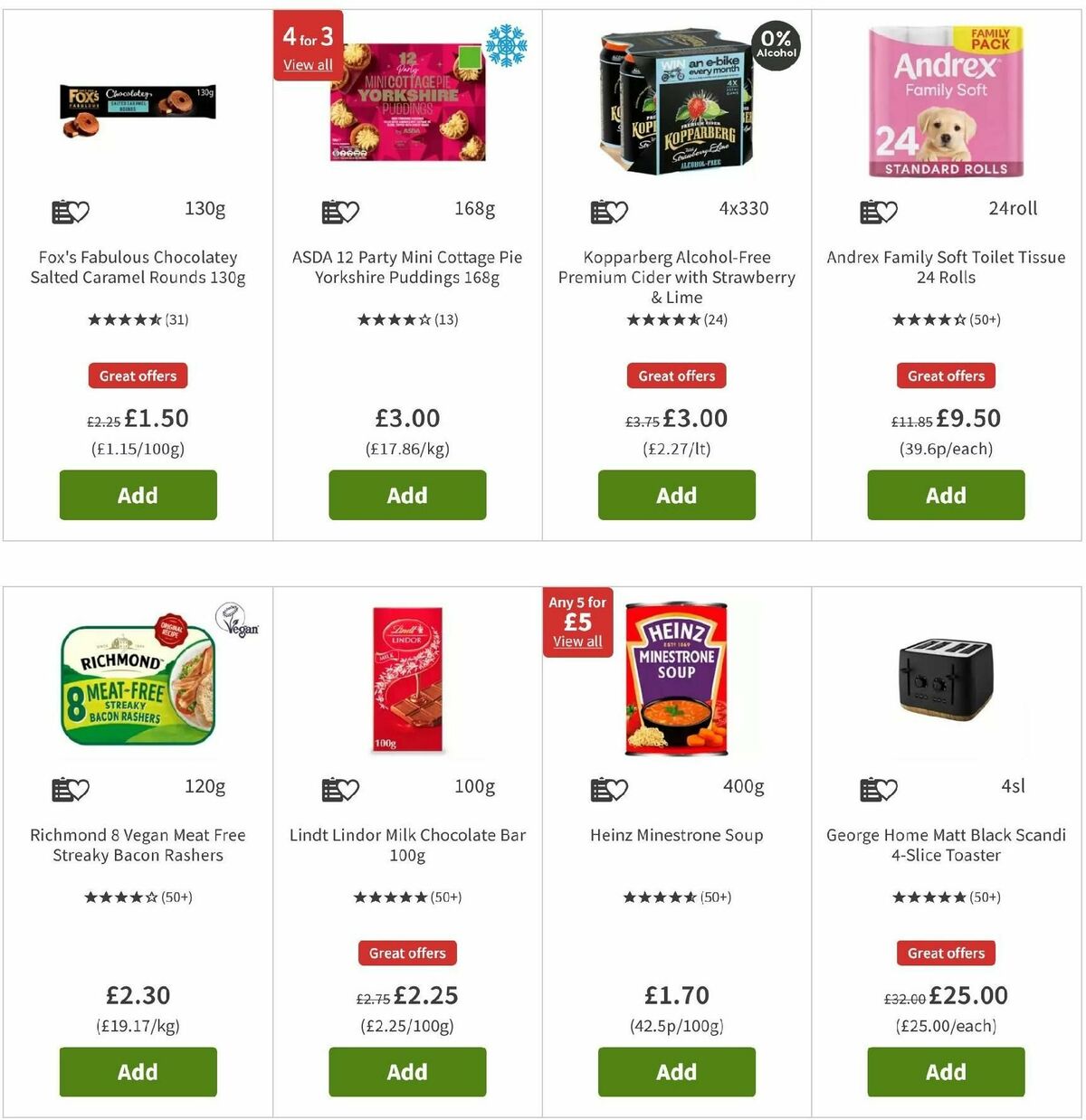 ASDA Offers from 29 December