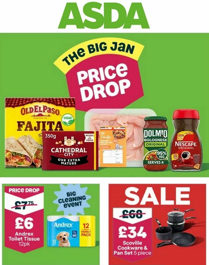 ASDA Offers from 3 January