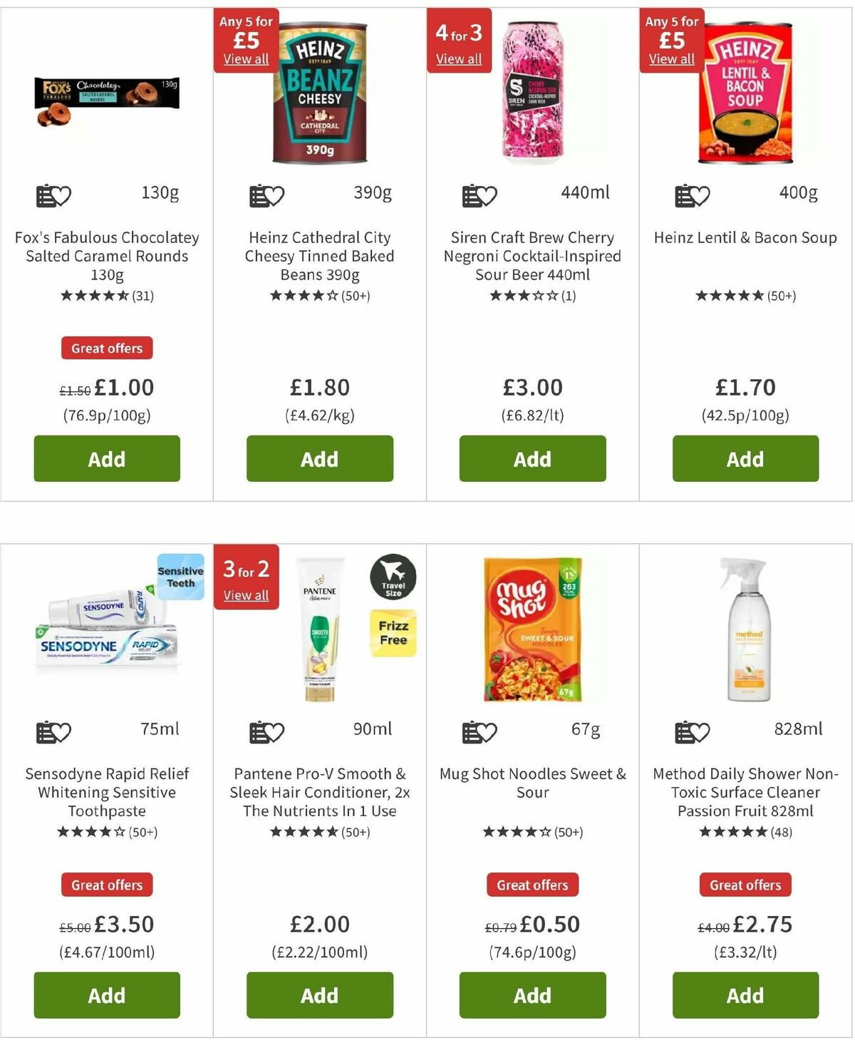 ASDA Offers from 3 January