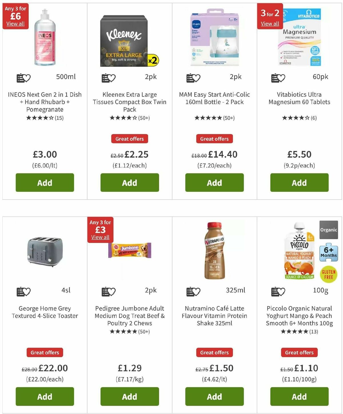 ASDA Offers from 3 January