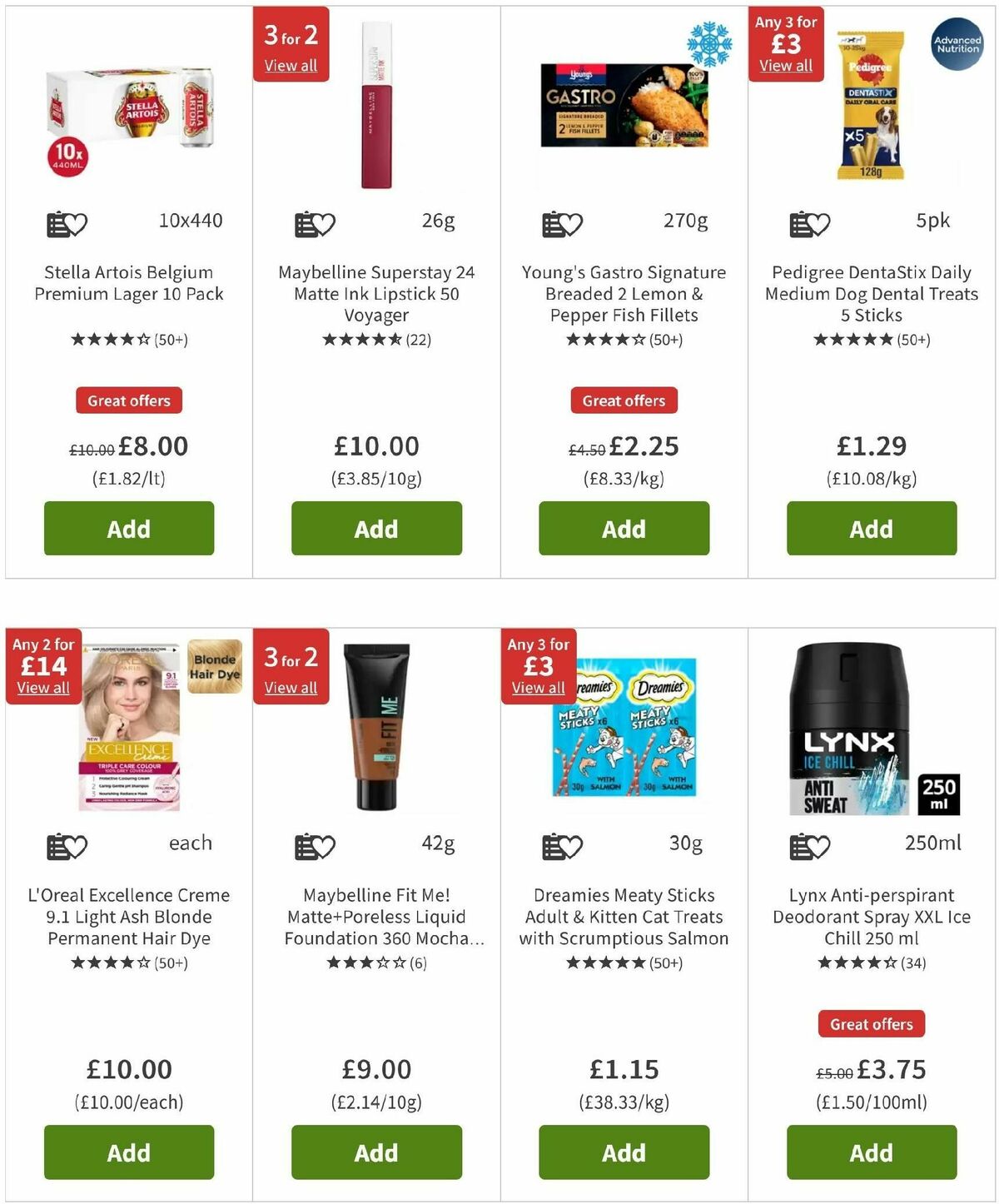 ASDA Offers from 3 January