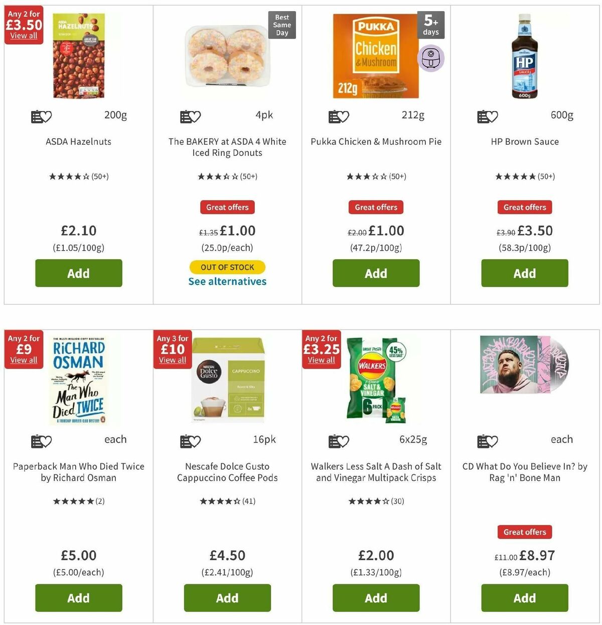 ASDA Offers from 10 January