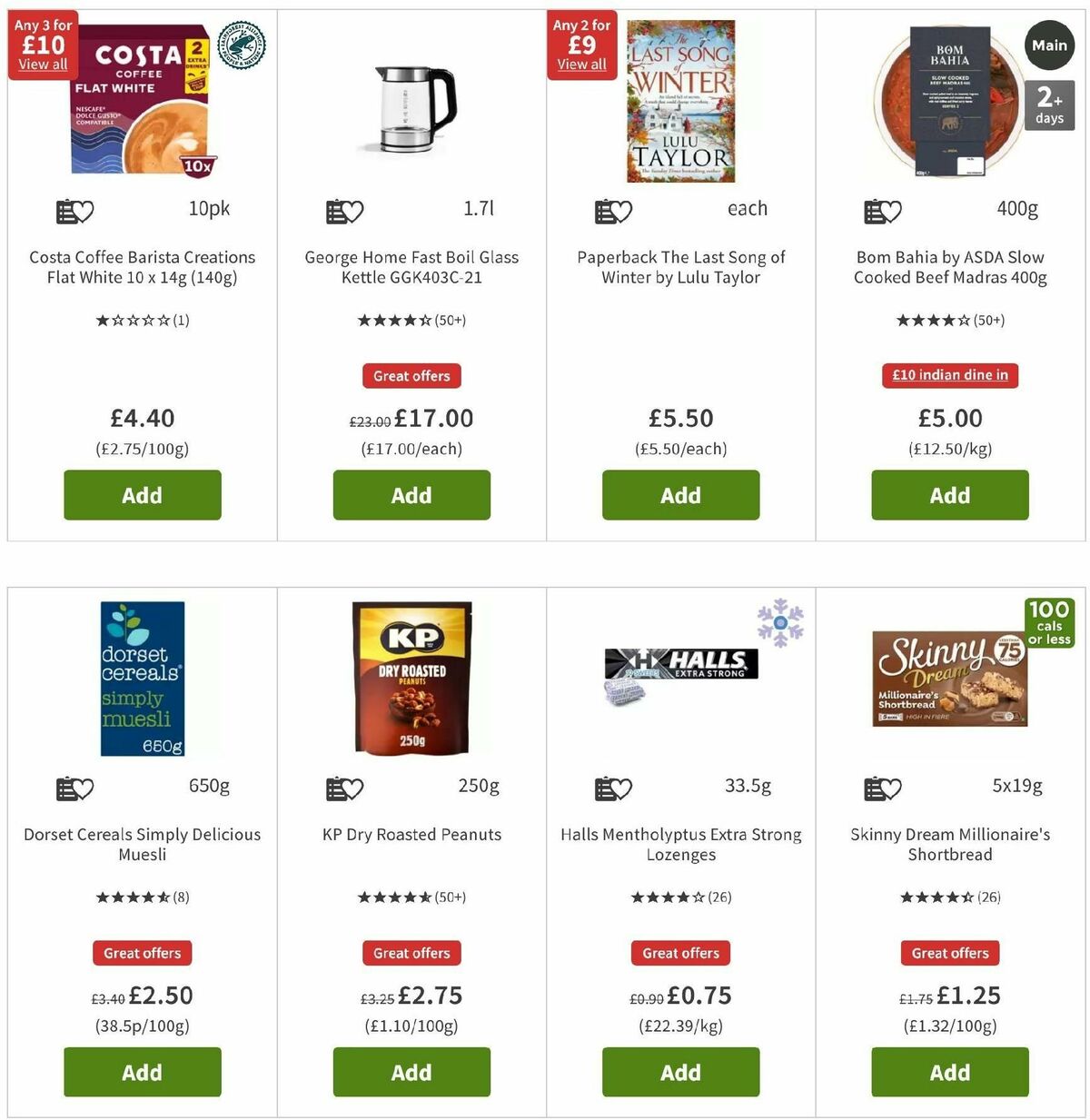 ASDA Offers from 10 January