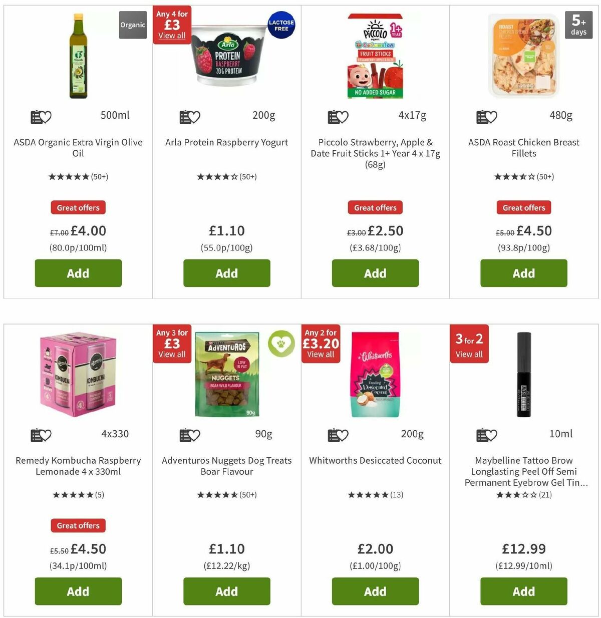 ASDA Offers from 10 January