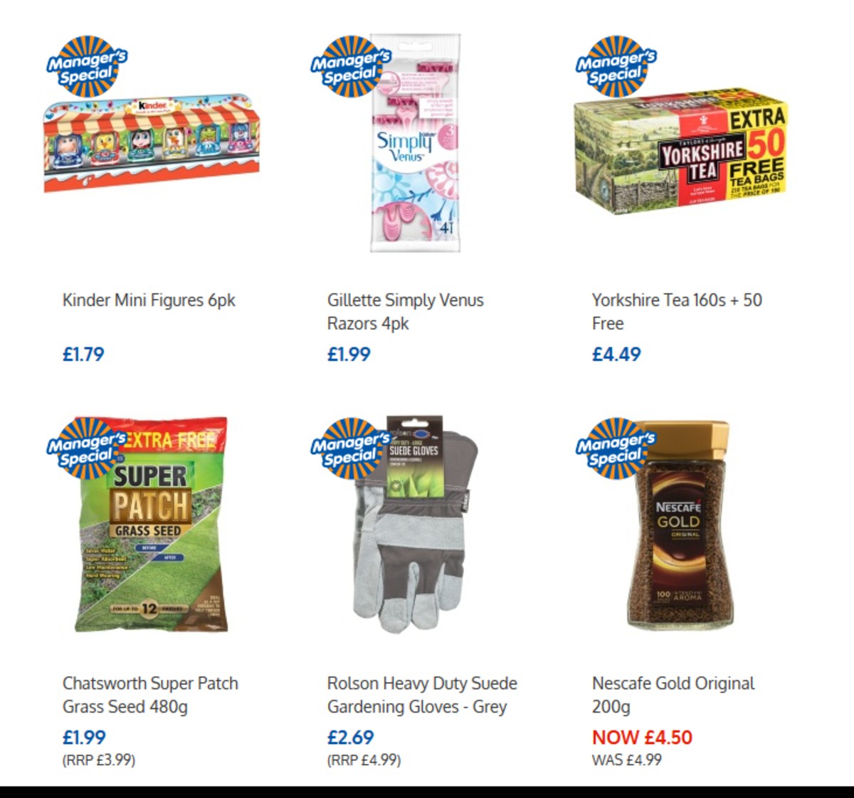 B&M Offers from 3 April