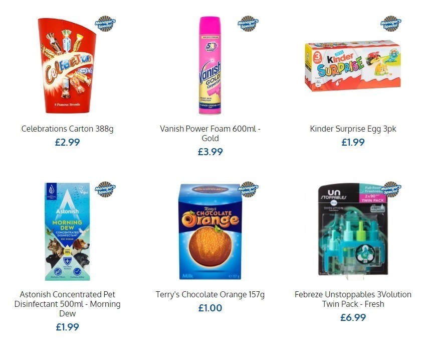 B&M Offers from 22 April