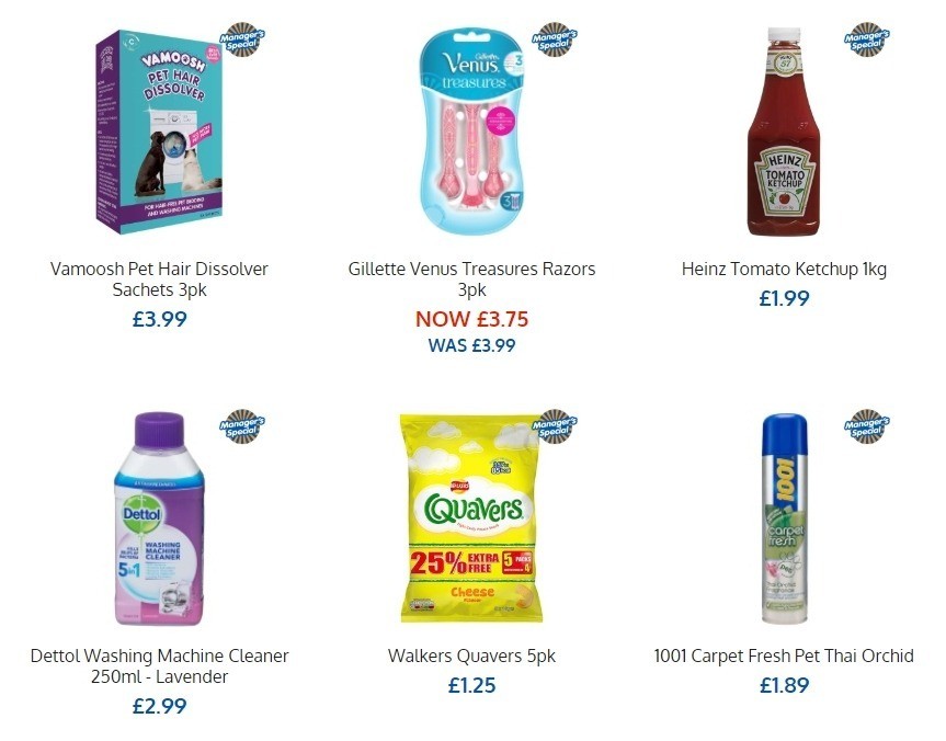 B&M Offers from 22 April