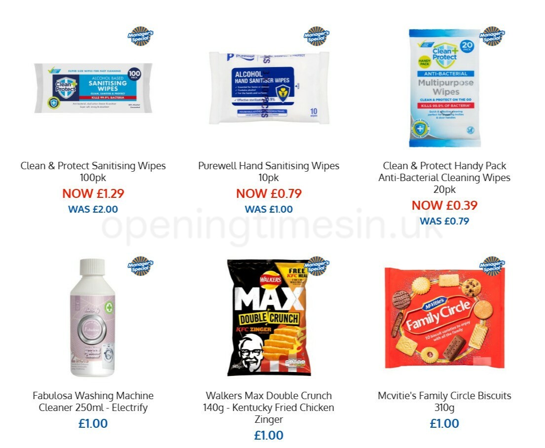 B&M Offers from 21 April