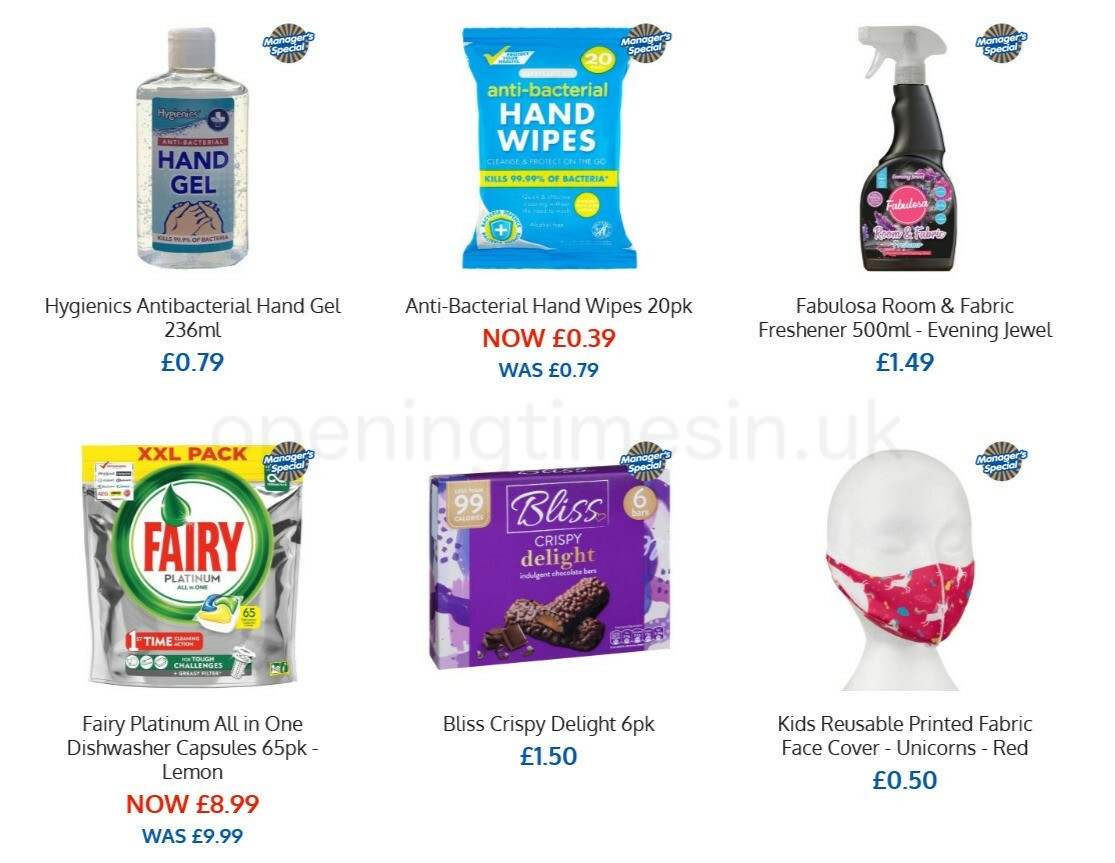 B&M Offers from 21 April