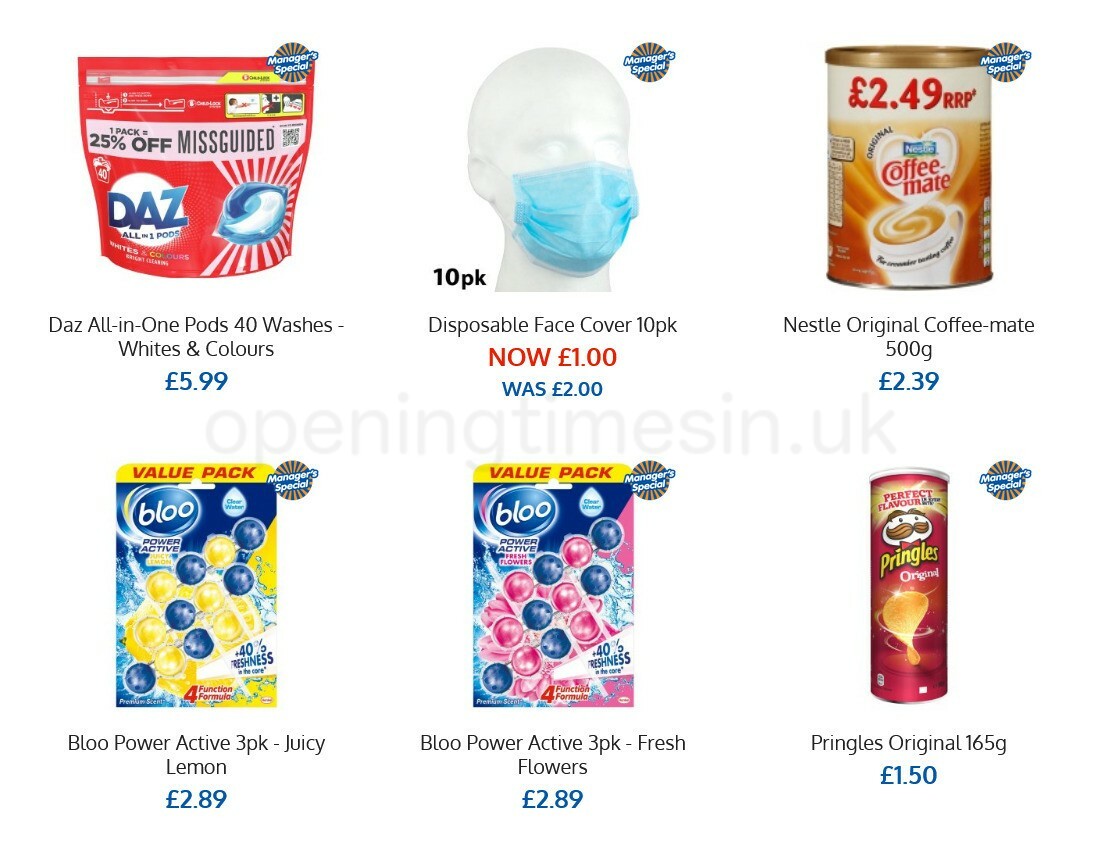 B&M Offers from 21 April